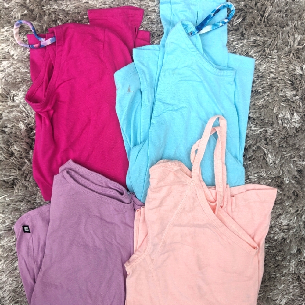 Barely worn lot of size S yoga shirts